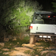 Testing out the Roxor on a nighttime trail ride.